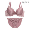 ブラ＆ショーツセット フロントレース【EFGHサイズ】 ba1131