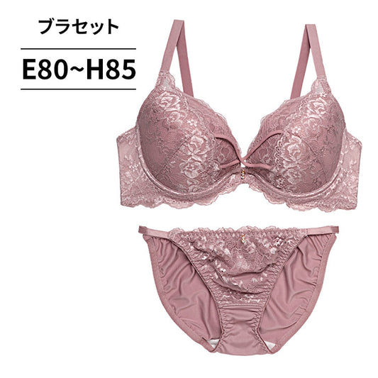 ブラ＆ショーツセット フロントレース【EFGHサイズ】 ba1131a