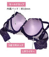 ブラ＆ショーツセット 総レース【EFGHサイズ】 ba1135