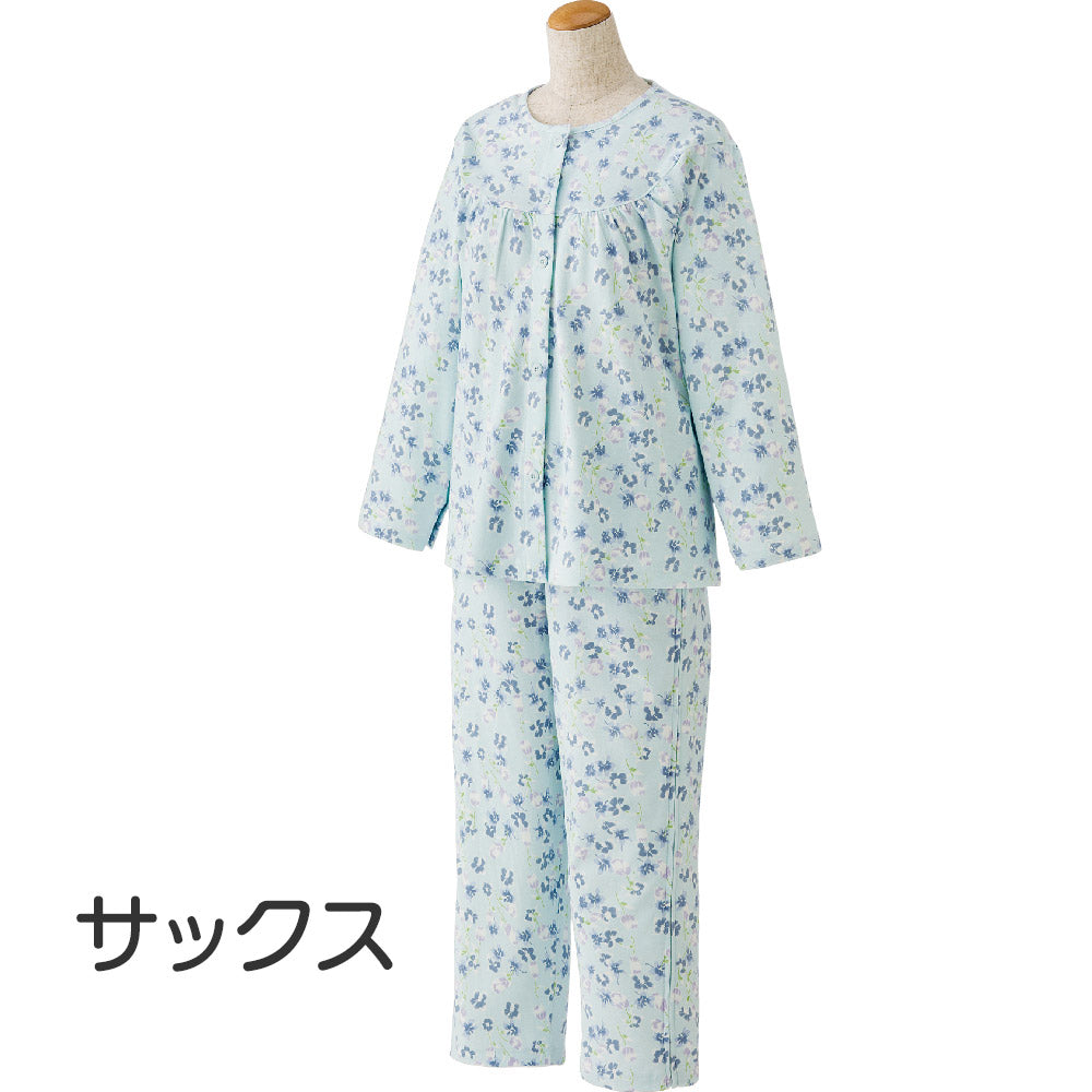 両脇ファスナー全開 パジャマ sa3334