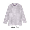 シニア 長袖ジャガードTシャツ レディース