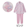 大きめボタンのびのびストレッチパジャマ(婦人) sa3612