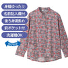 乾燥機対応 スナップ釦前開きTシャツ sa3675