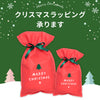 サイズおまかせクリスマスラッピングバッグ