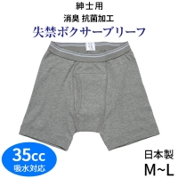 安心の日本製★肌触りの良い綿100%★男性用失禁パンツ(失禁パンツ介護下着)